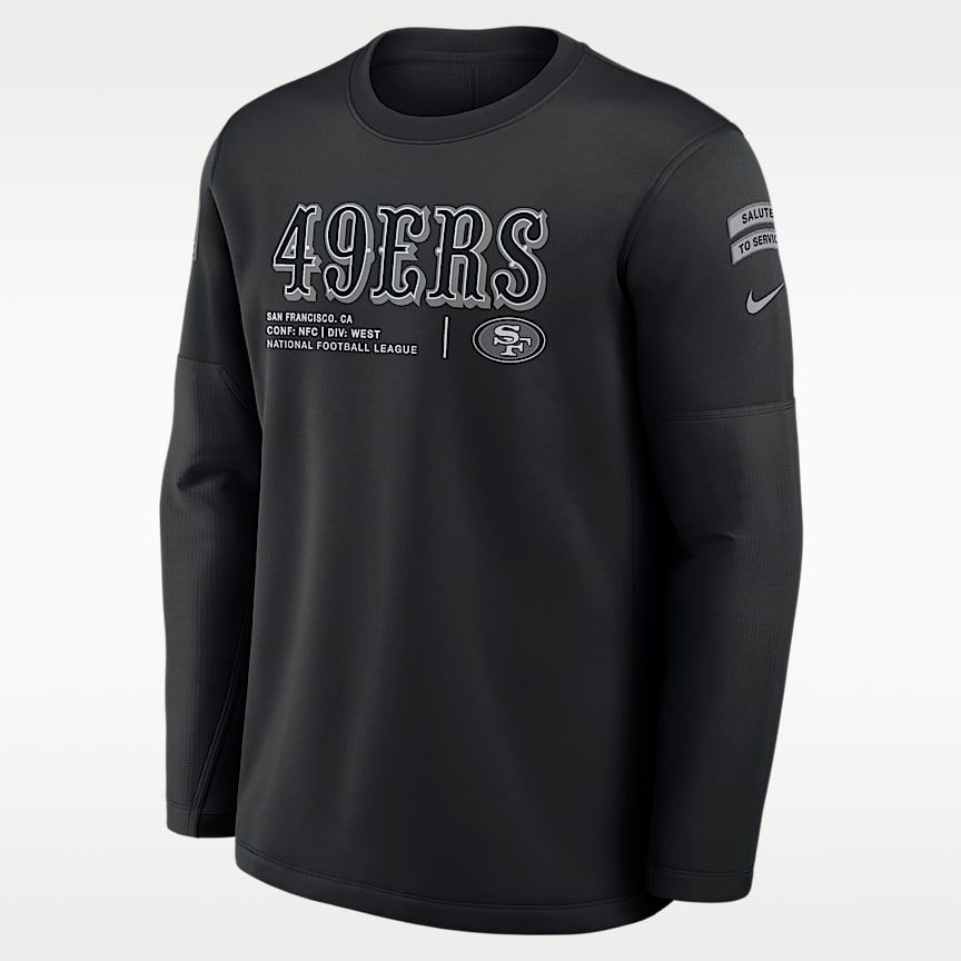 San Francisco 49ers Sideline Men's Nike NFL Full-Zip Bomber Jacket